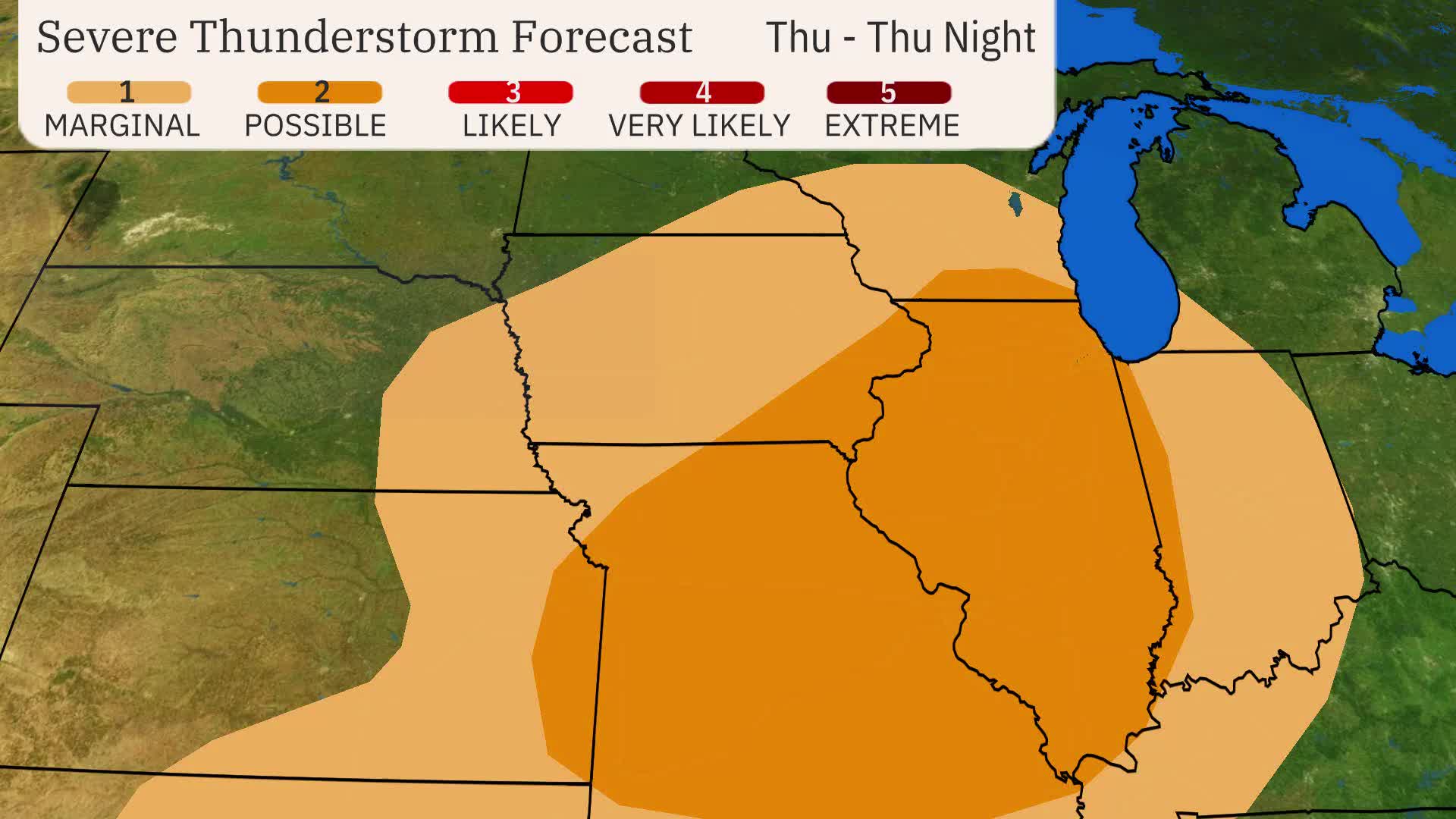 Damaging Wind, Hail Threat For Windy City Thursday Evening