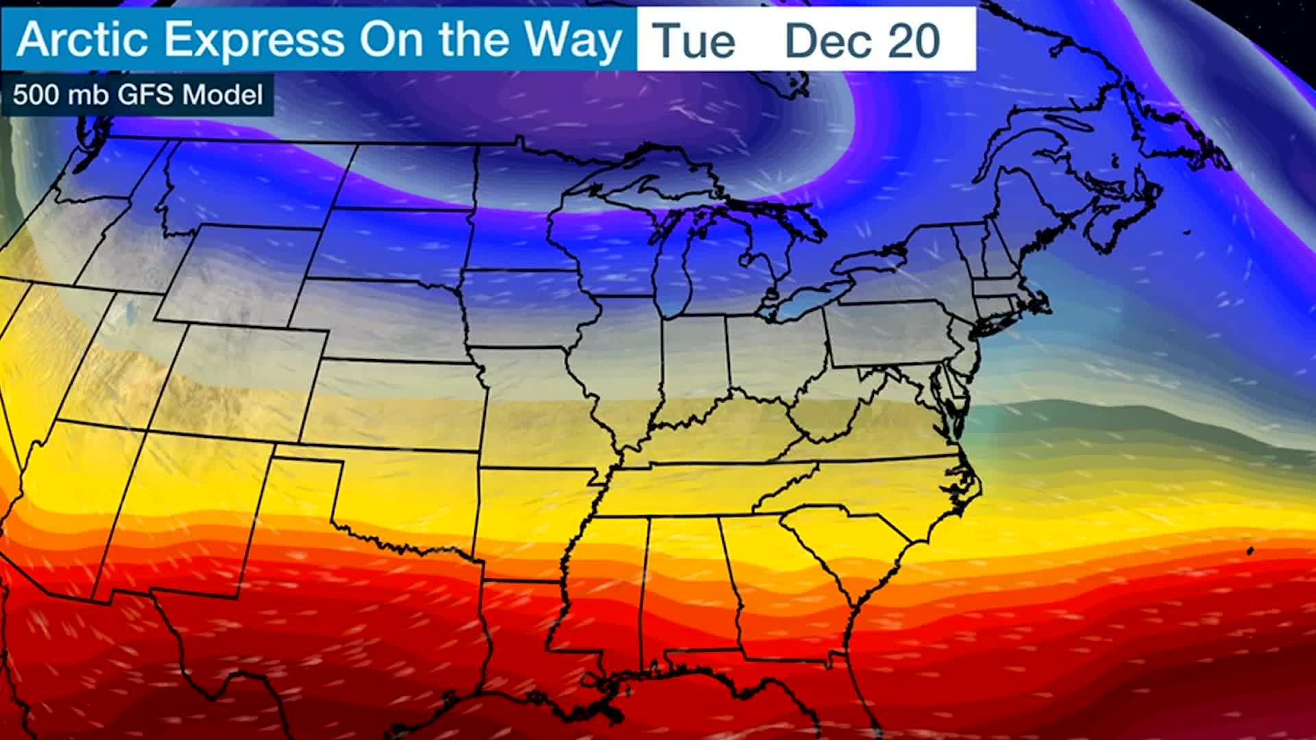 Dangerous Arctic Cold Blast This Week