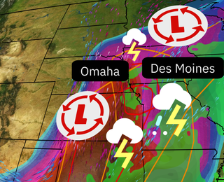 Dangerous Severe Weather For Omaha, Des Moines