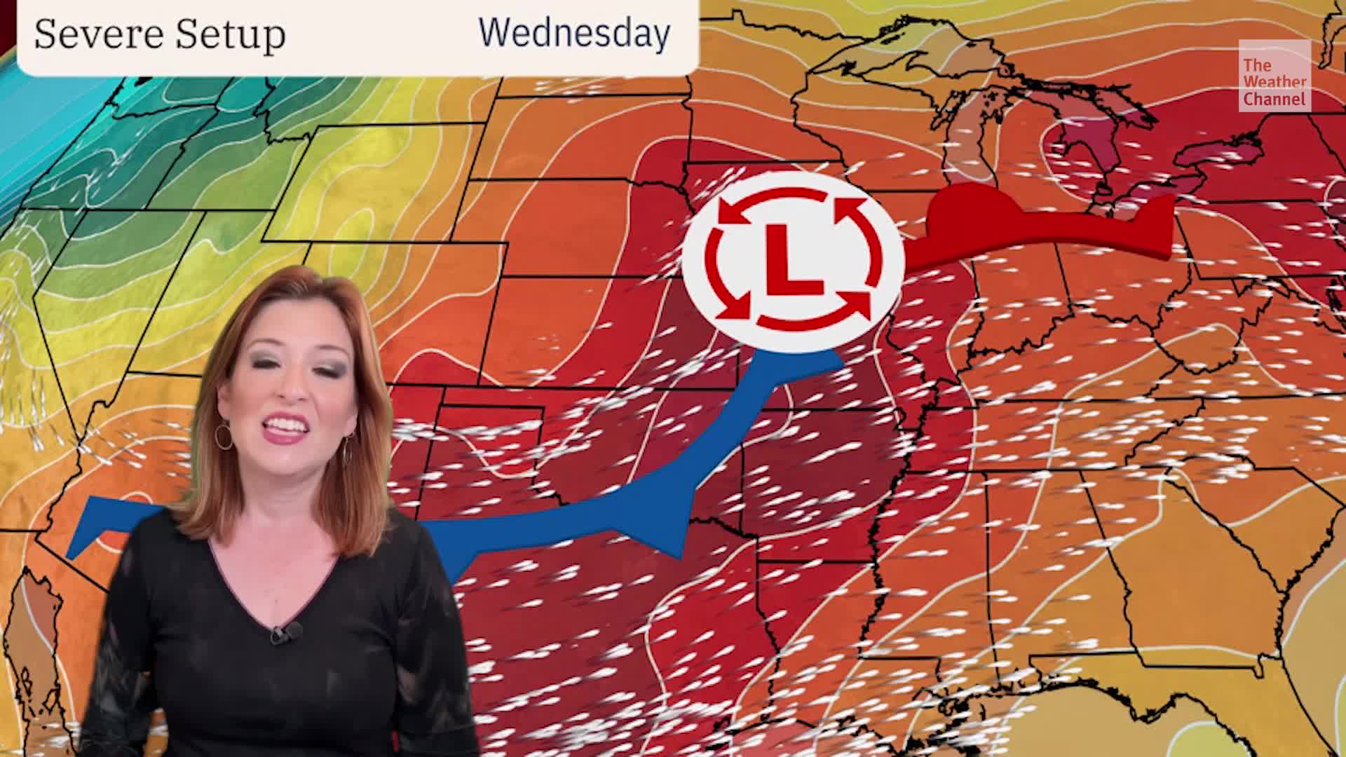 Dangerous Wednesday In The Mississippi Valley