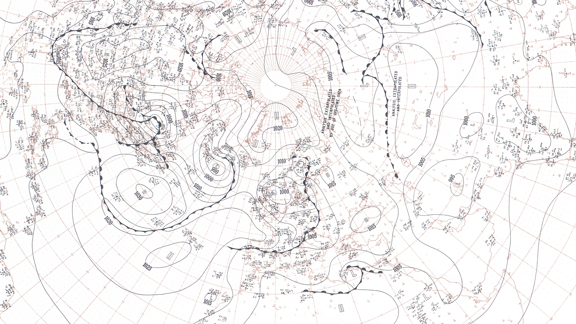 The actual weather chart from June 6, 1944 reveals how the forecast became one of the most complicated decisions of the war.