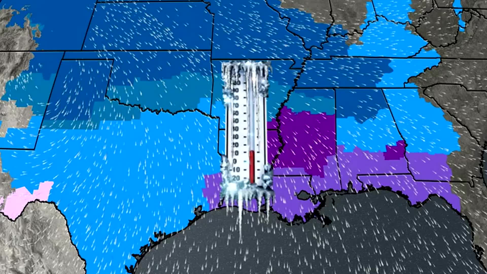 Deep Freeze On The Way For The South