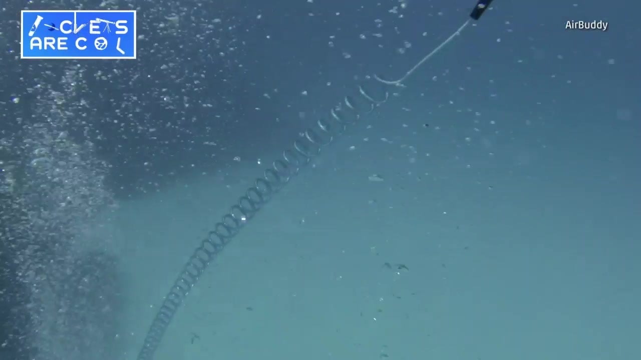 Device Allows For Tankless Scuba Diving