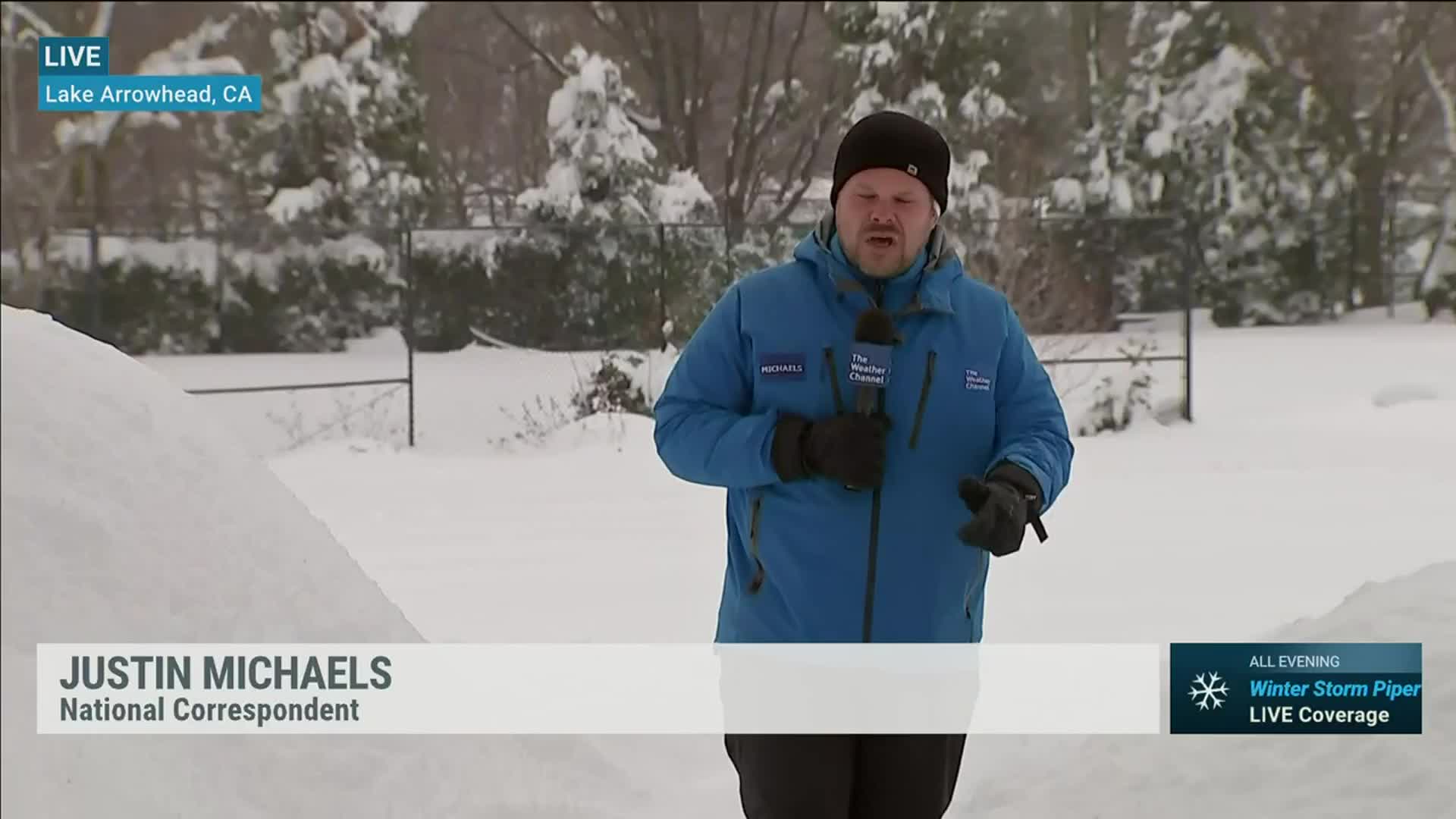 Digging Out Of More Than 5 Feet Of Snow In Southern California