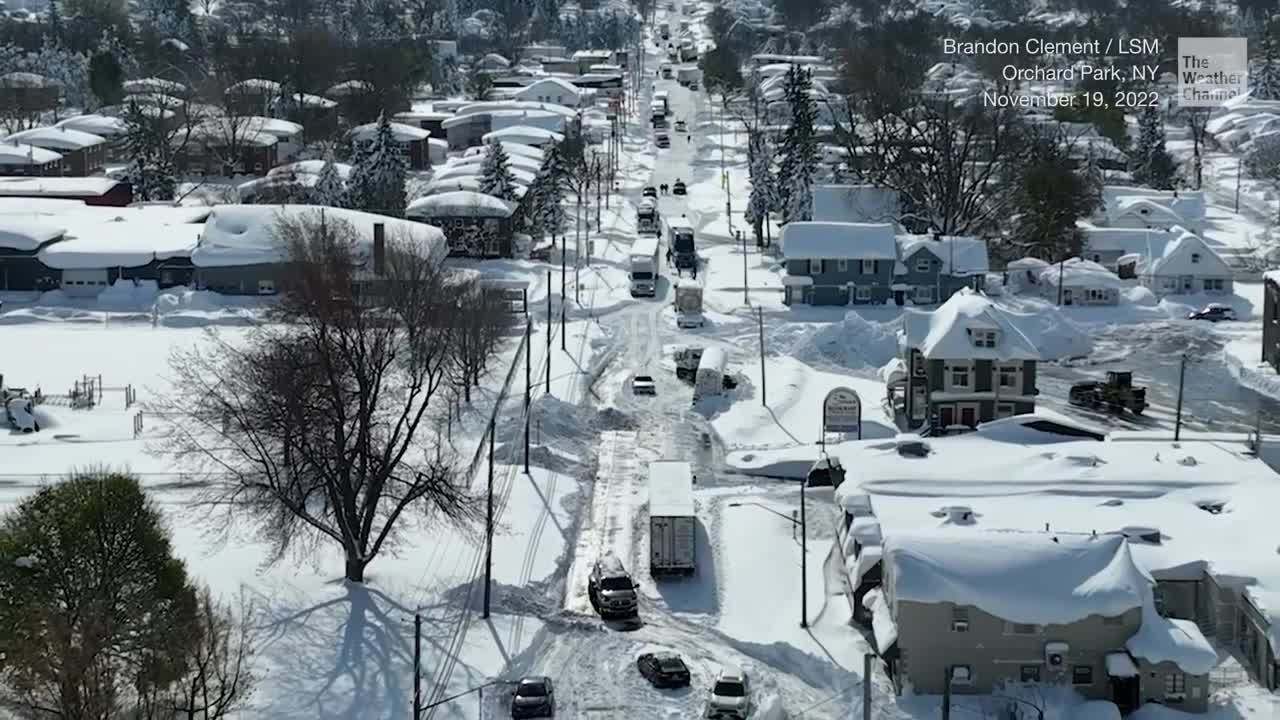 Digging Out Of More Than 6 Feet Of Lake-Effect Snow