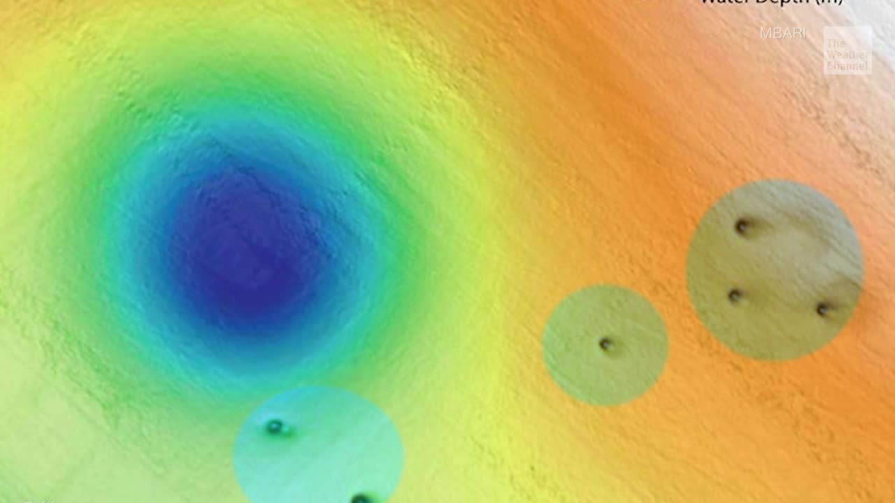 Disturbing Cause of Craters Off California Coast