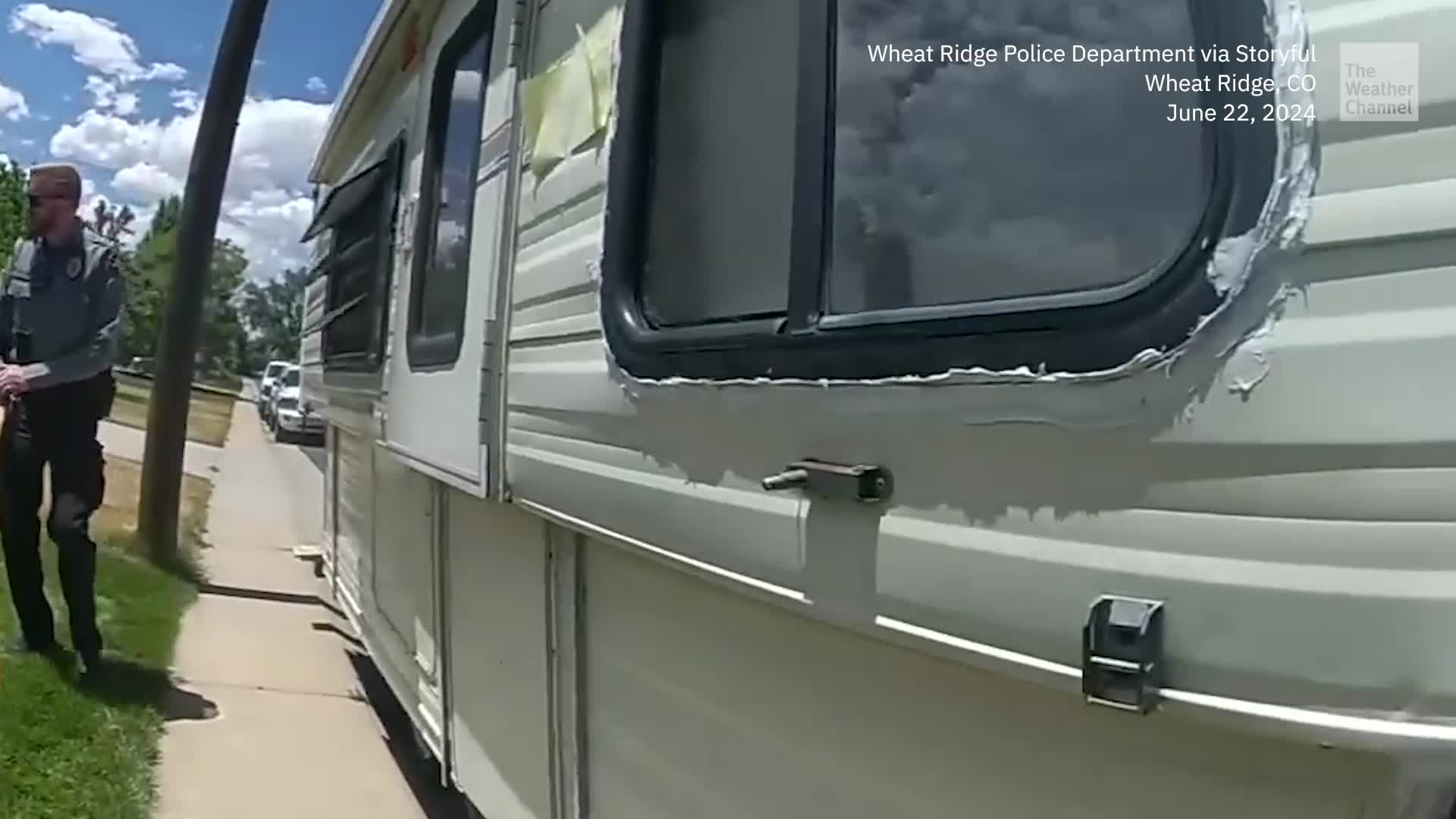 Dog Trapped In Abandoned Trailer As Temperatures Soared