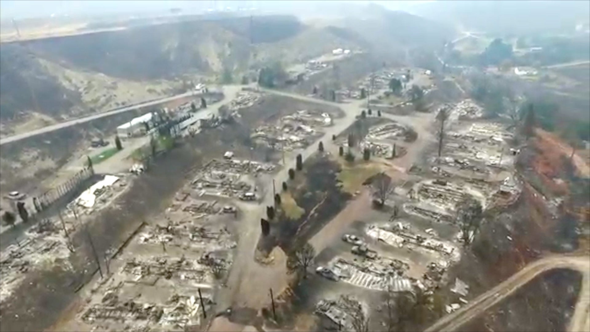 Drone Footage Shows Fire Damage in B.C.