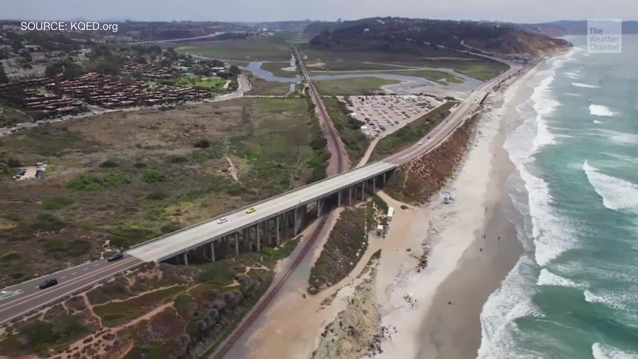 Drought Eroding California Beaches