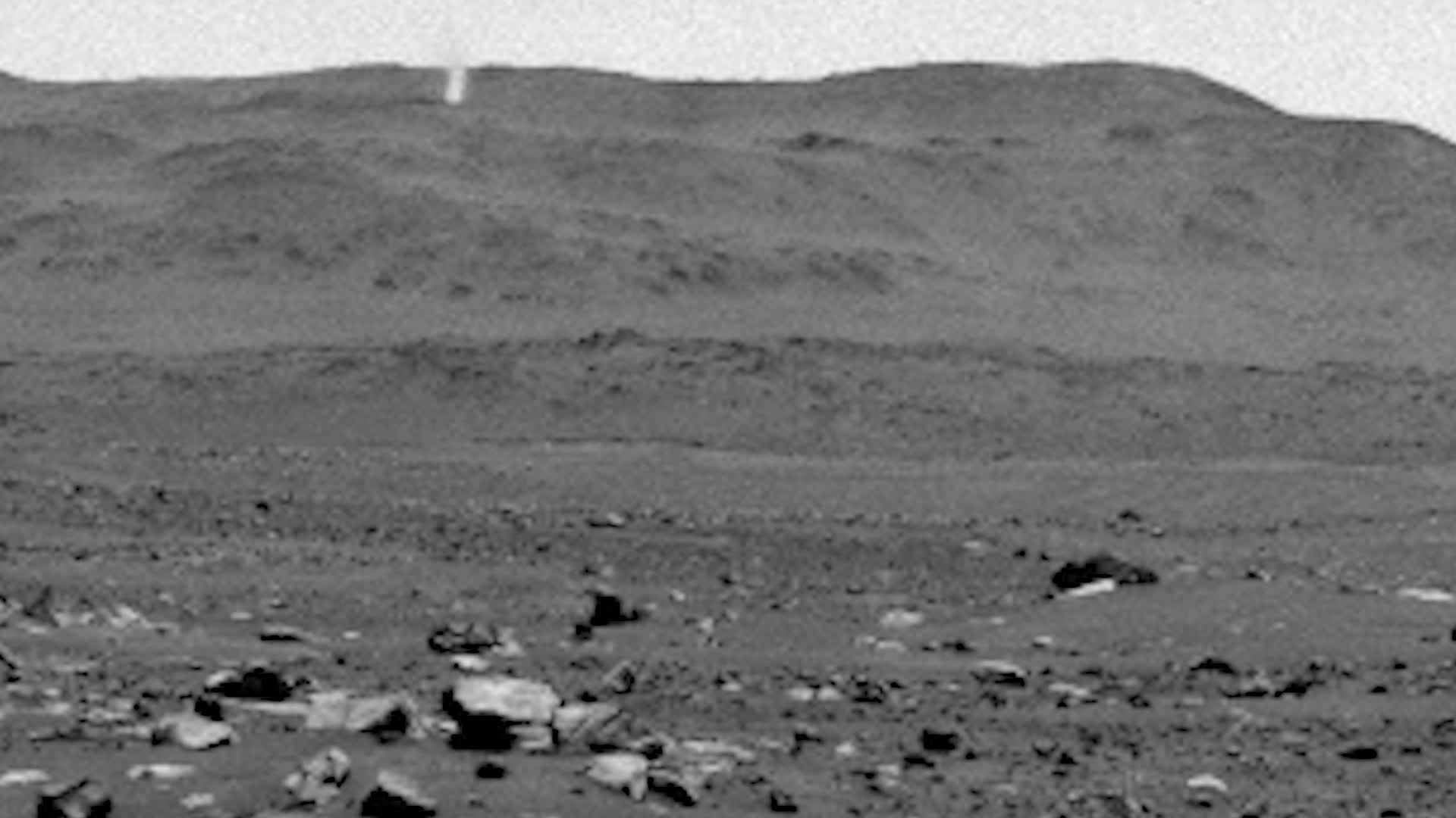 Dust Devil Spotted On Mars