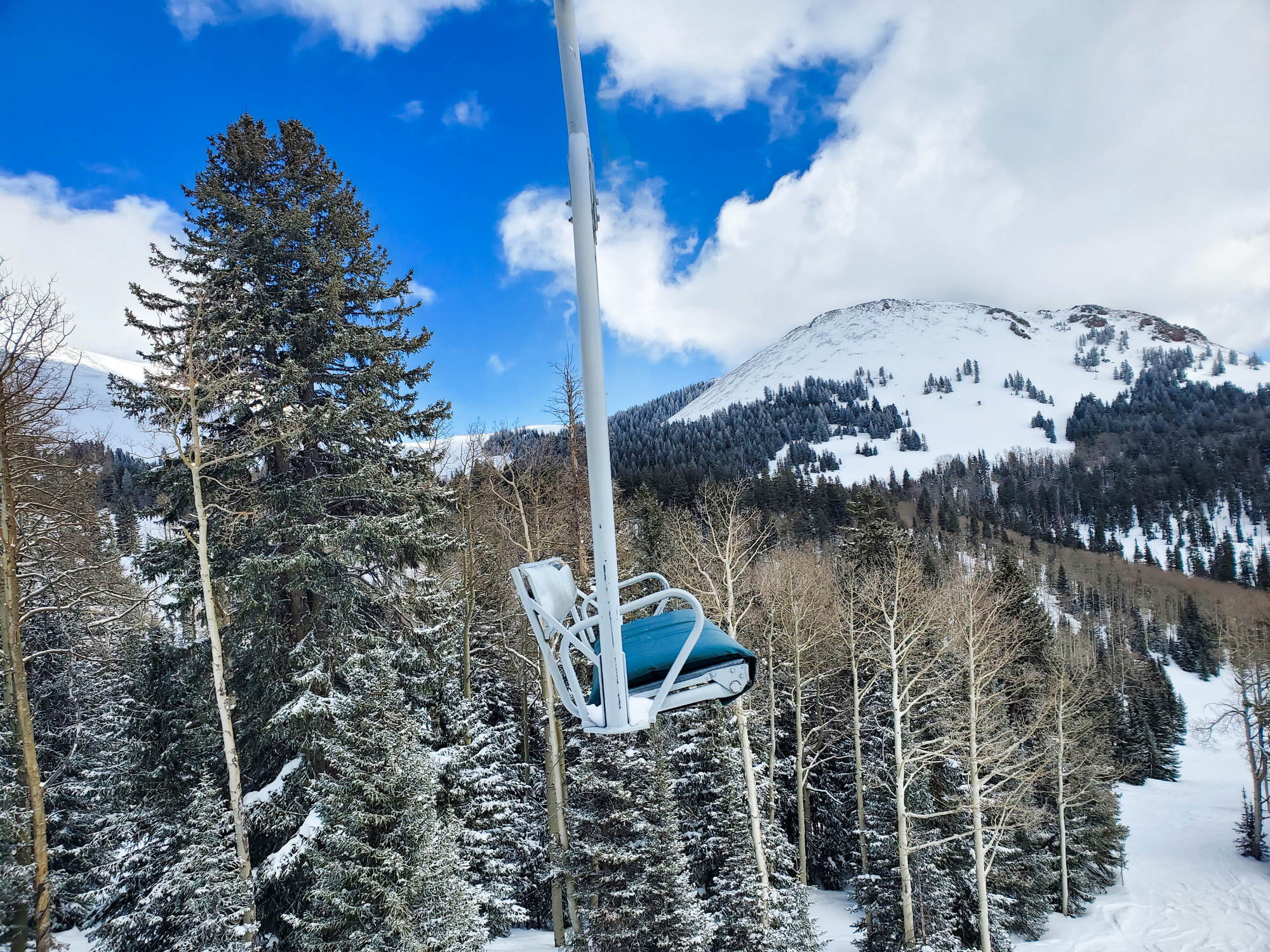 Eagle point ski resort before damage from wildfire