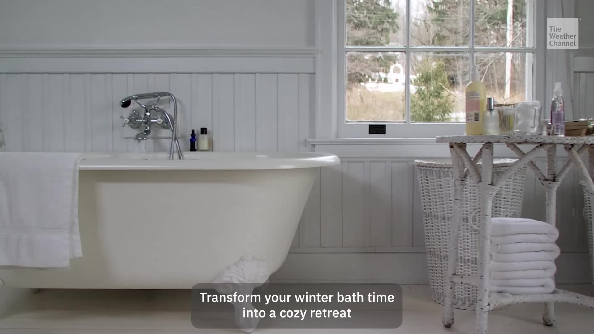 Elevate Your Wintertime Baths To Keep Skin Hydrated And Cozy