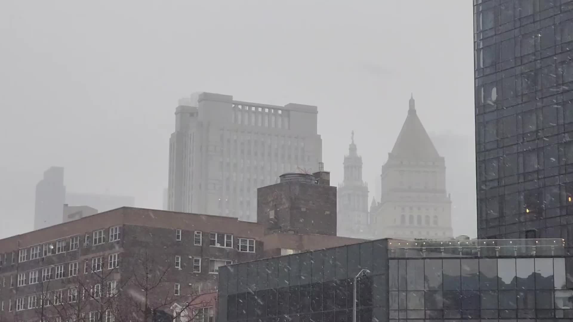 Ember Brings Snow To New York City Amid Historic Drought