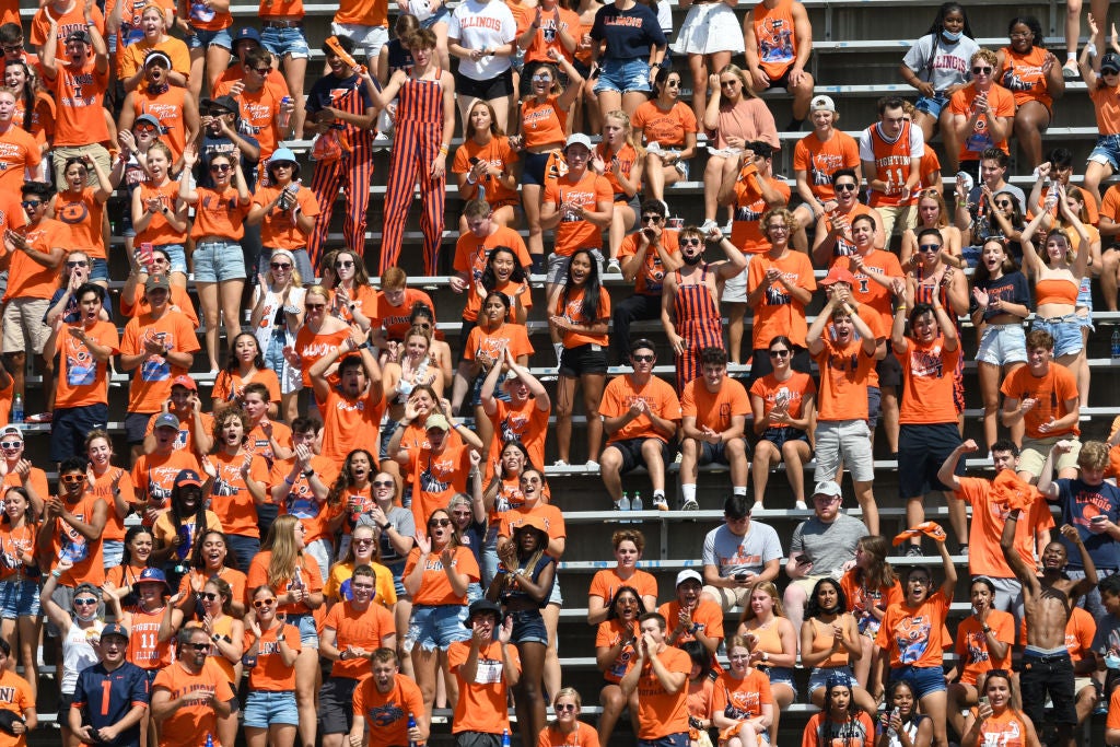 Once you're in the stands, the shade disappears &mdash; packed bleachers, radiating metal and hours in direct sun mean the heat builds quickly, even as the crowd noise does too.