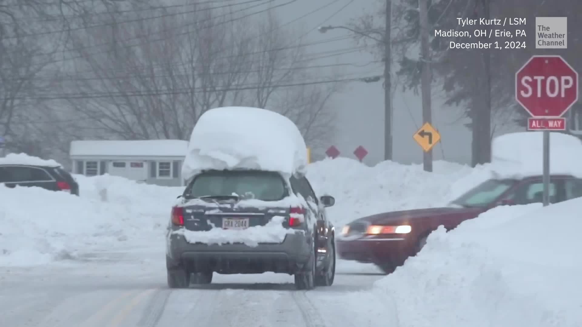 Feet Of Snow And Counting: Lake-Effect Storm Hits Hard
