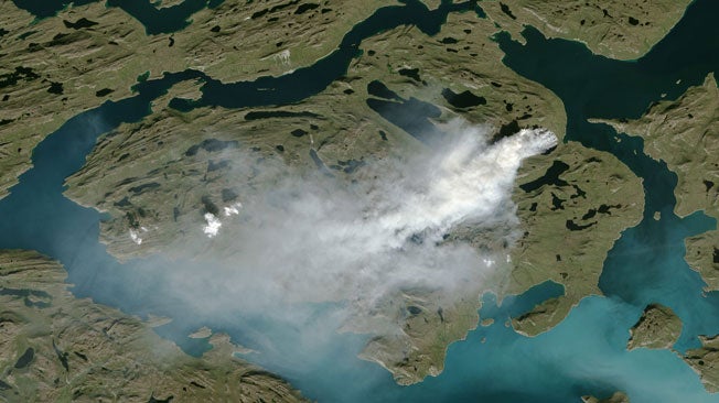 Fire in a Land Known for Ice