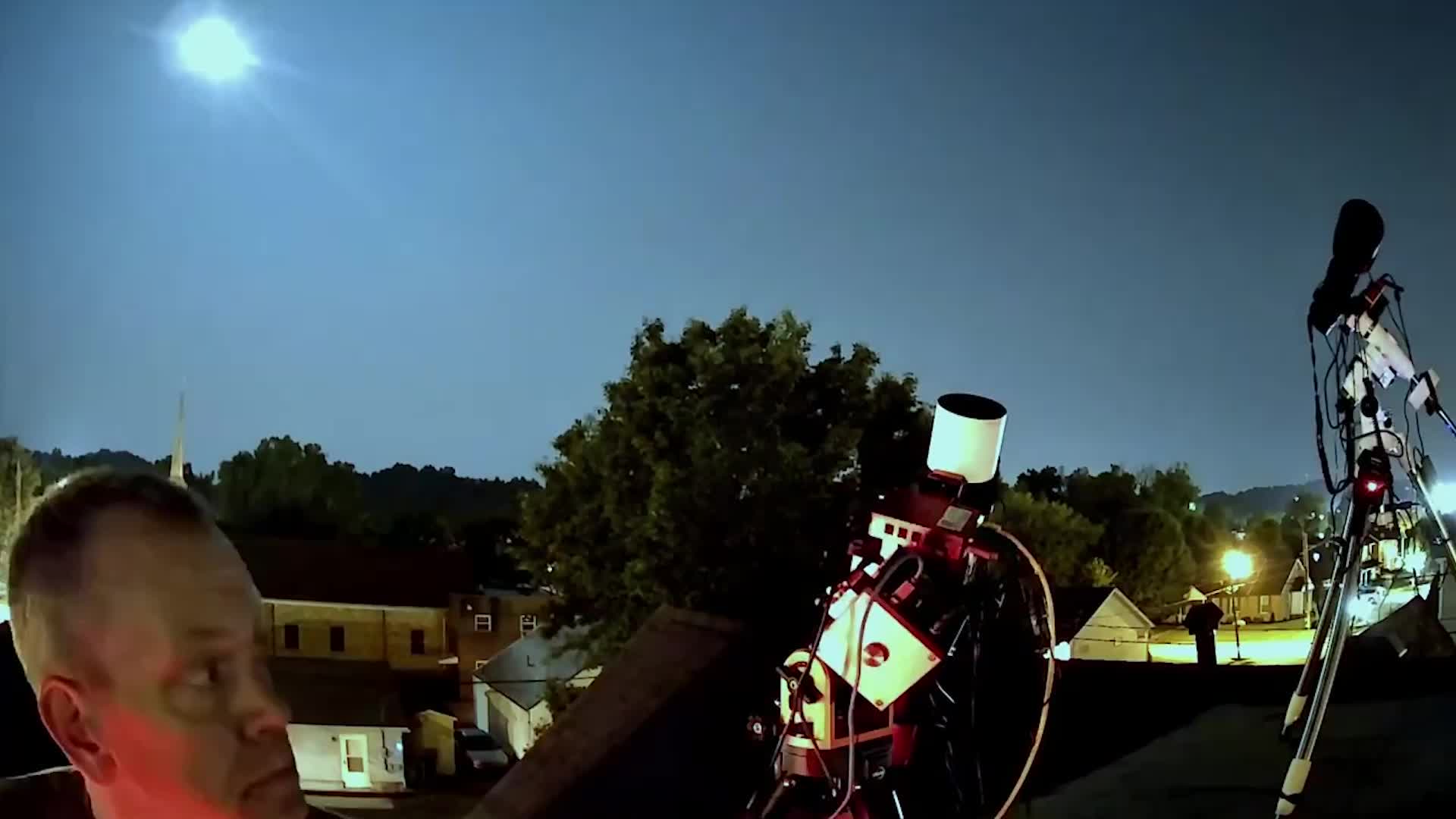 Fireball Blazes Across West Virginia Sky