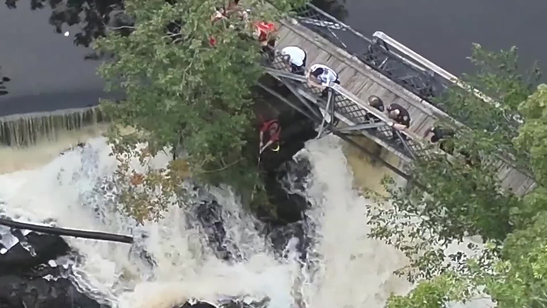 Firefighters’ Harrowing Dog Rescue From Massachusetts River