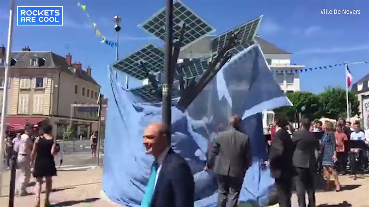 First Solar Tree Takes Root in Europe