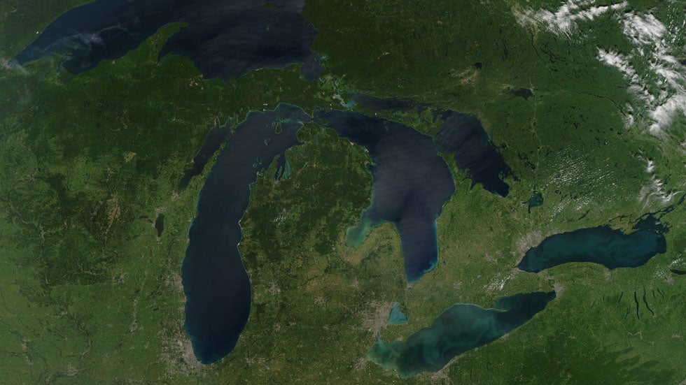 Fish at Pollution Risk in 16 Great Lakes Rivers