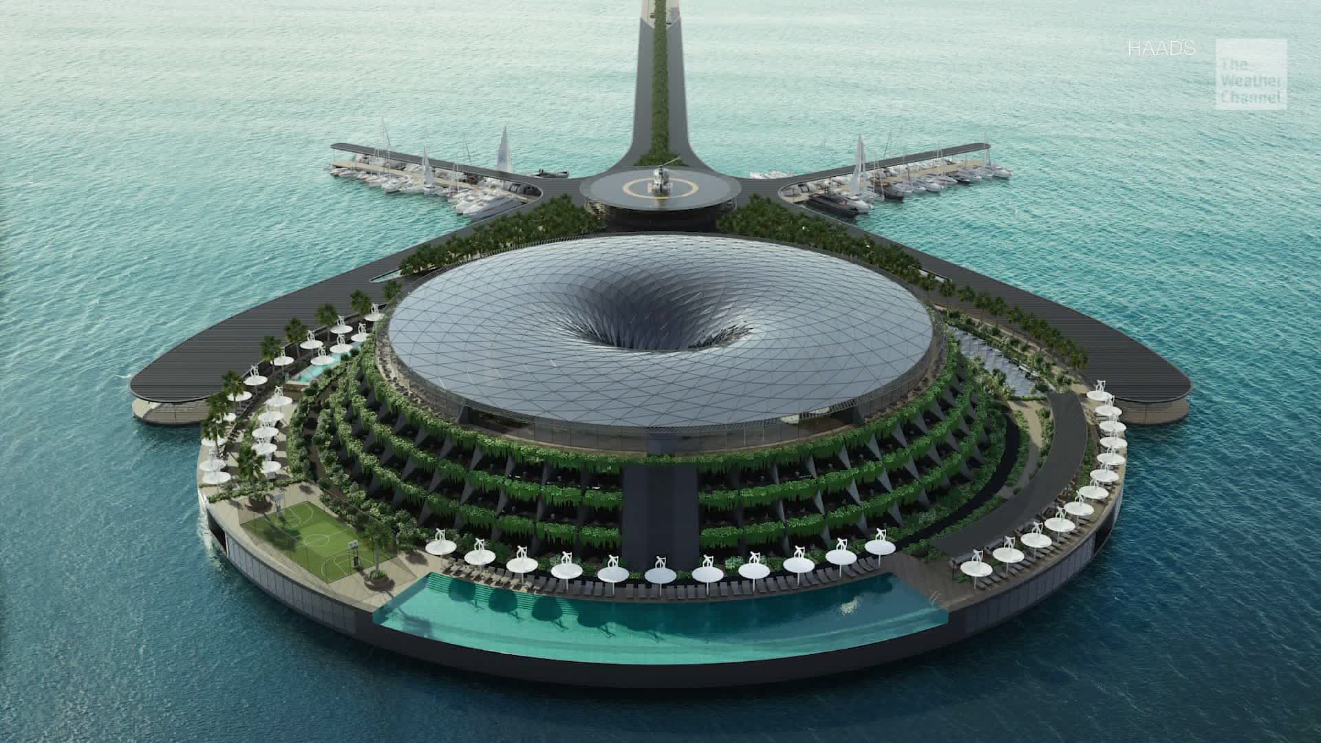 Floating Luxury Eco-Hotel Would Create Its Own Electricity