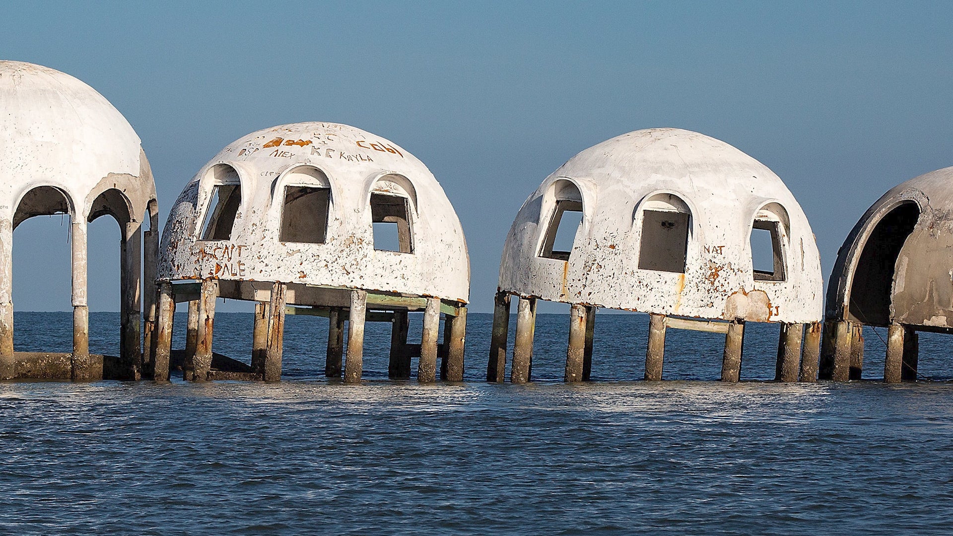 Florida's Mysterious Dome Home Sinking Into the Sea