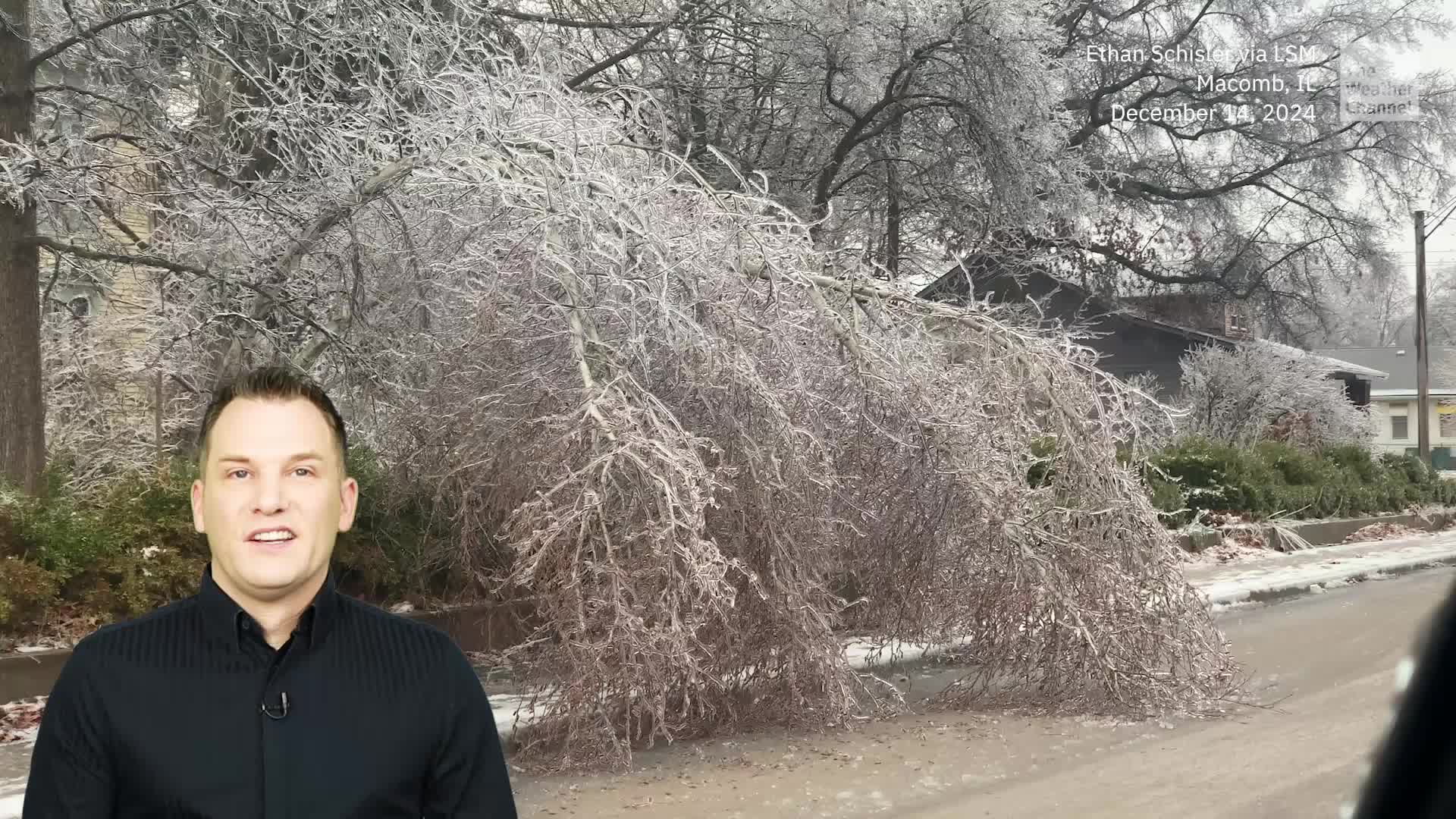 Freezing Rain Creates An Icy, Dangerous Mess In The Midwest