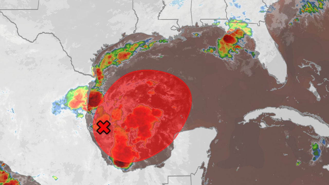 Photo: The Weather Channel Gulf tropical development Tropical Storm Isaias possible forecast