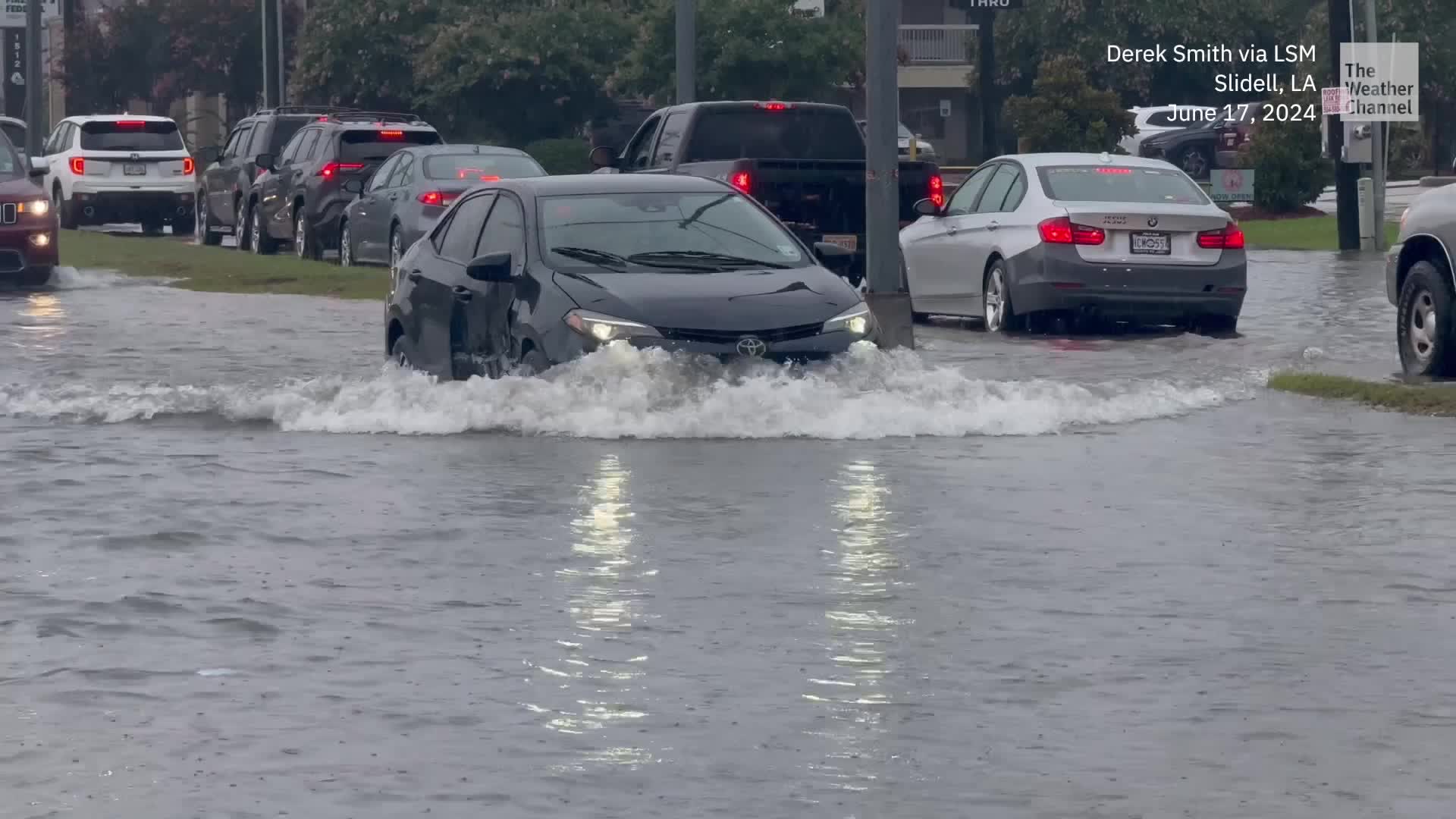 Gulf System Brings Flash Flooding To Louisiana