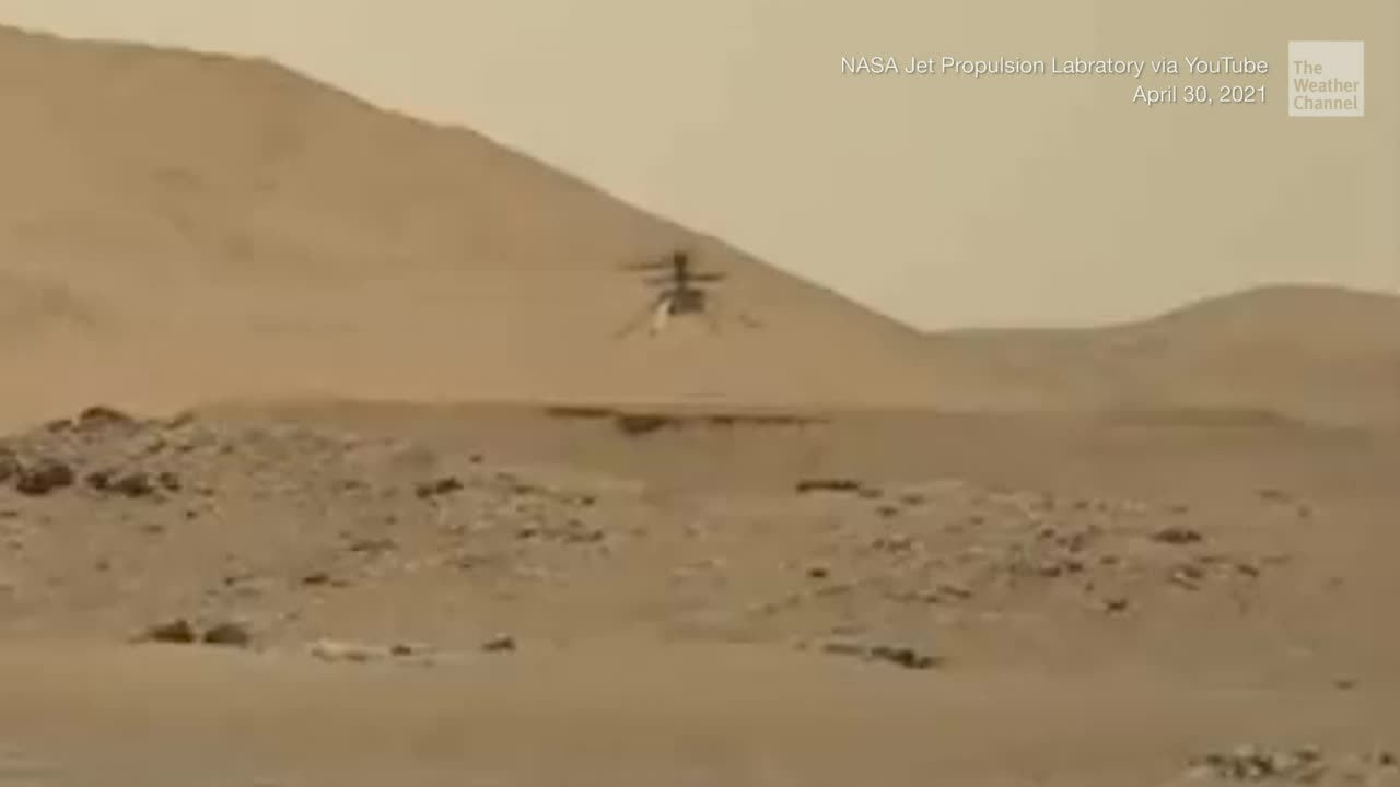 Hear Mars Helicopter Ingenuity Flying On Mars