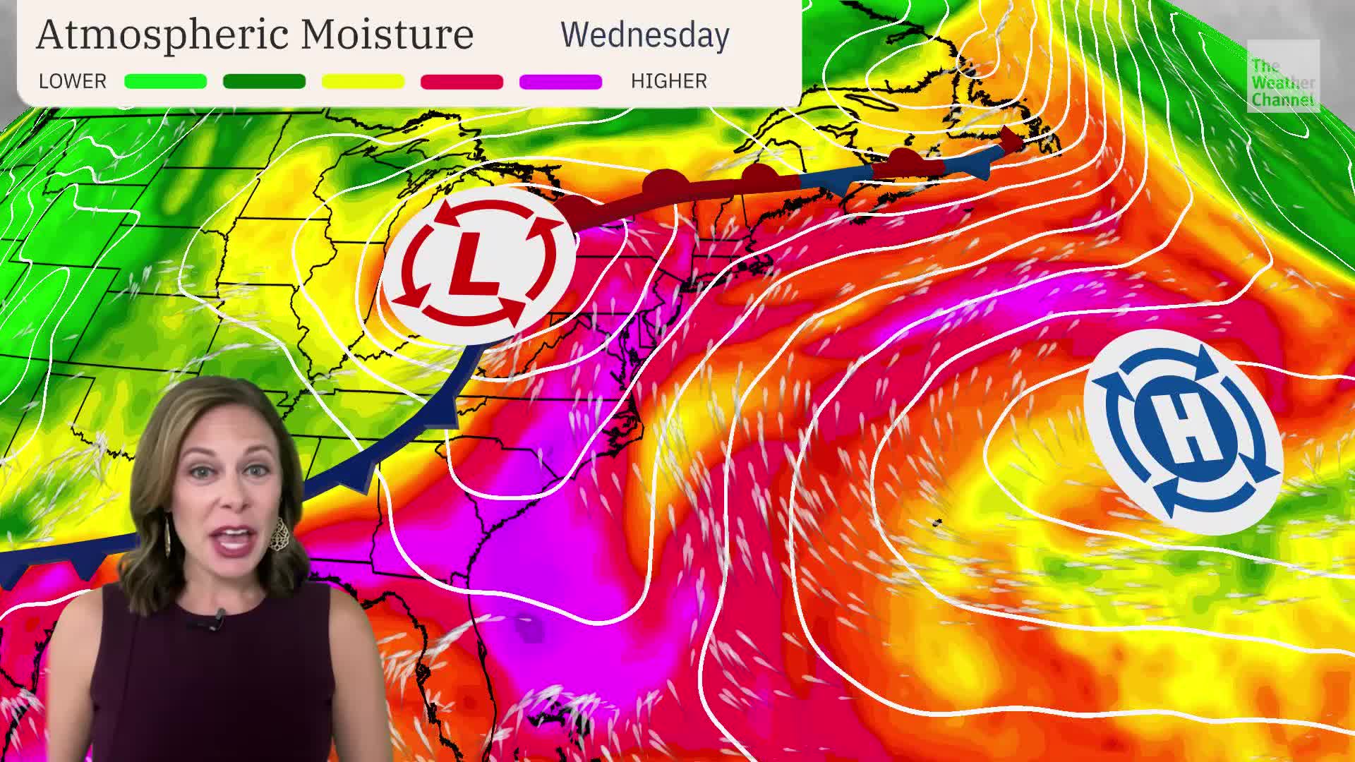 Heavy Rain And Storms Bring Flood Risk To Mid-Atlantic
