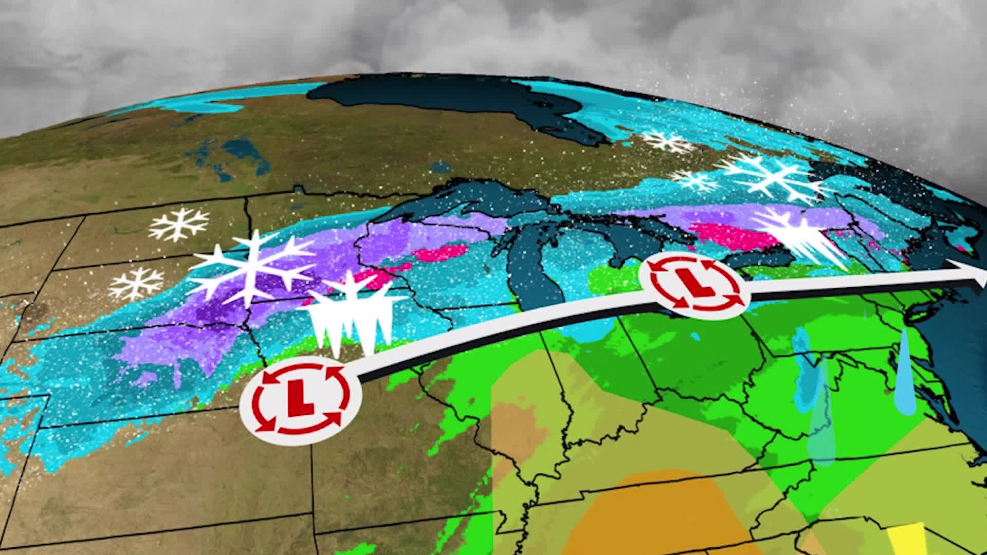 Heavy Snow, Ice Threat Move In Midwest From Latest Winter Storm