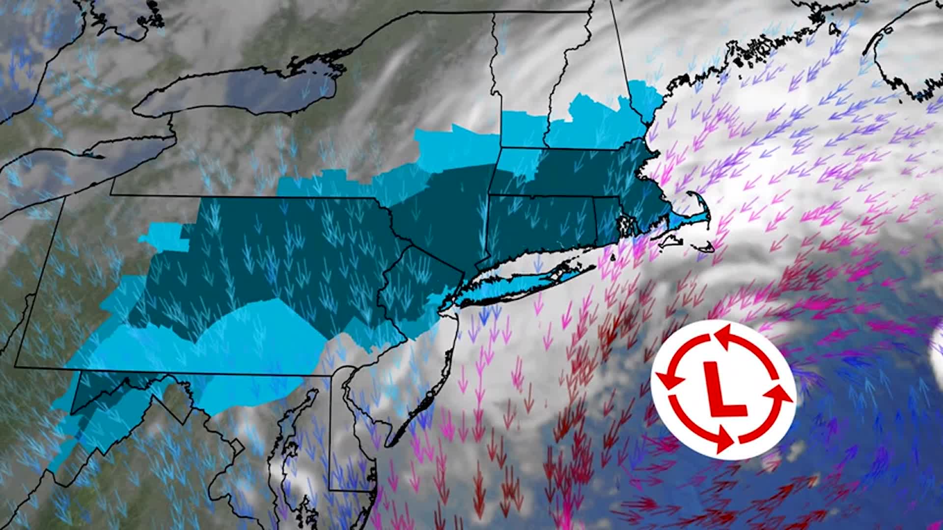 Heavy Snow, Wind Expected As Winter Storm Moves Into The Northeast