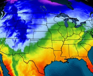 Here's Where A White Christmas Is Most Likely
