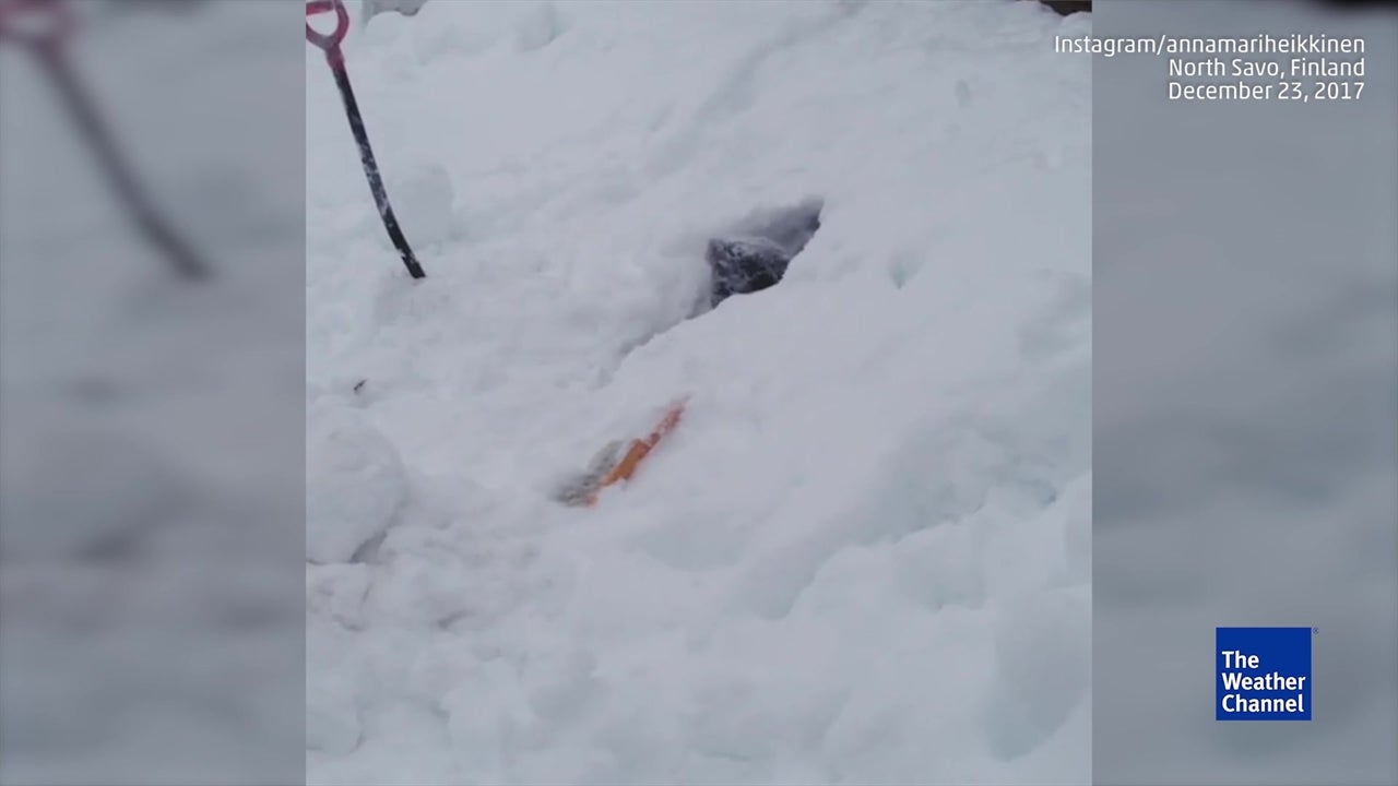 Hidden Snowbank Dangers