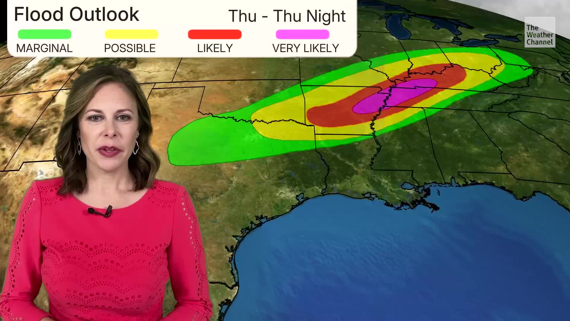 Highest Risk Flood Forecast For Ohio Valley, Mid-South