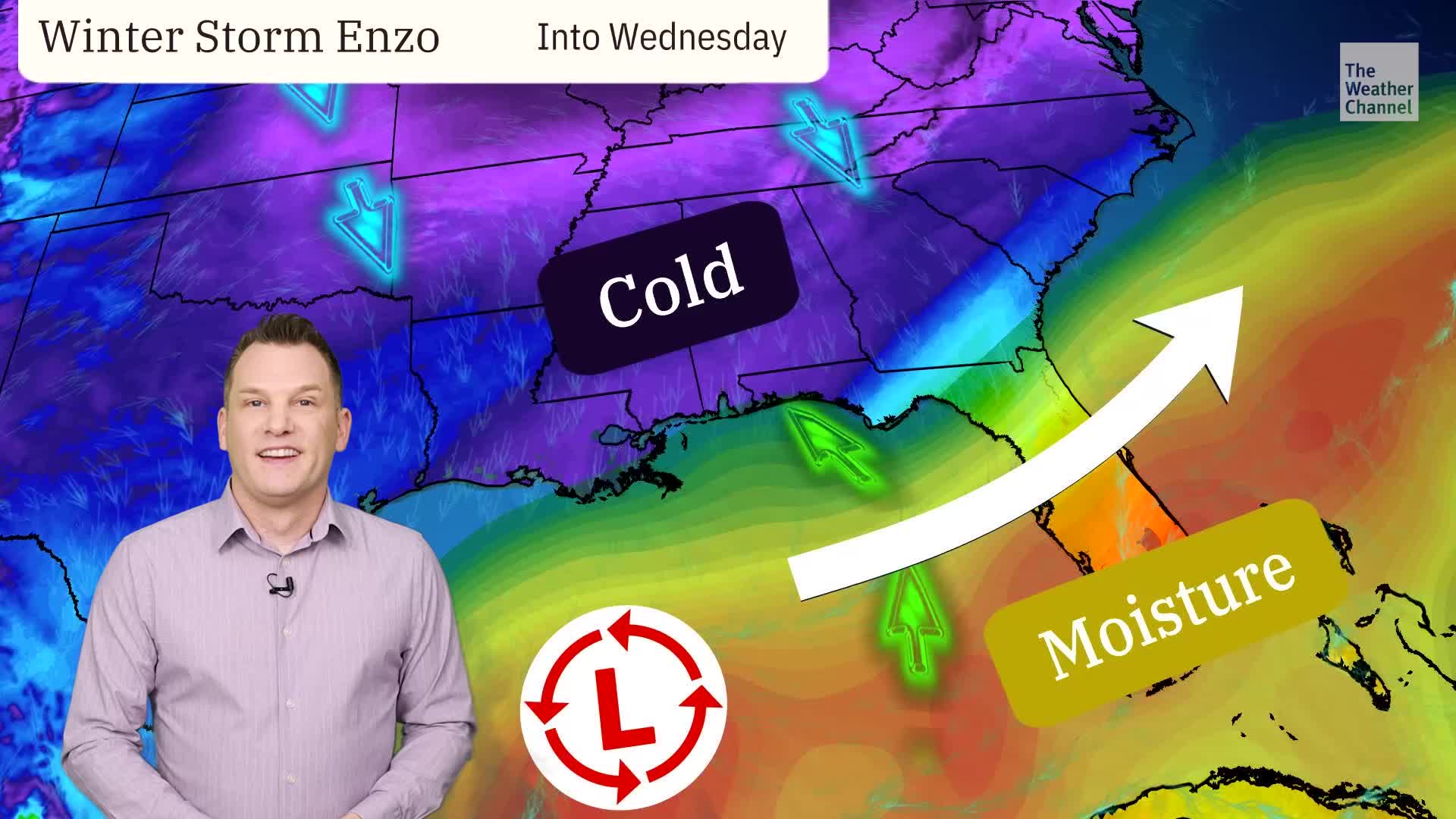 Historic Southern Snow And Ice With Winter Storm Enzo