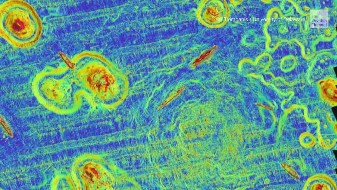 Holes in the Seafloor from Atomic Bomb Tests Exist Decades Later