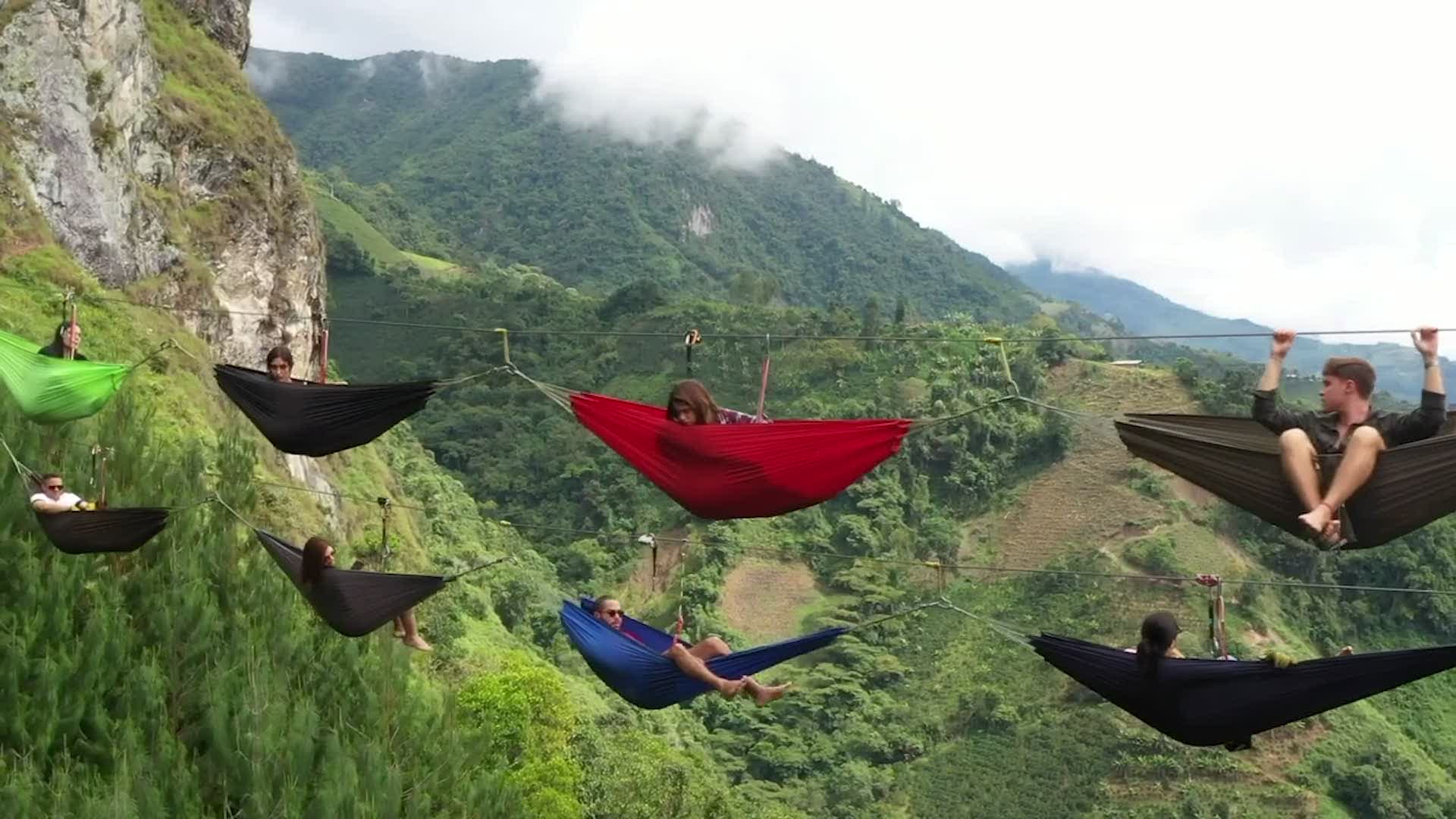 Hostel Suspended 65 Feet In The Air