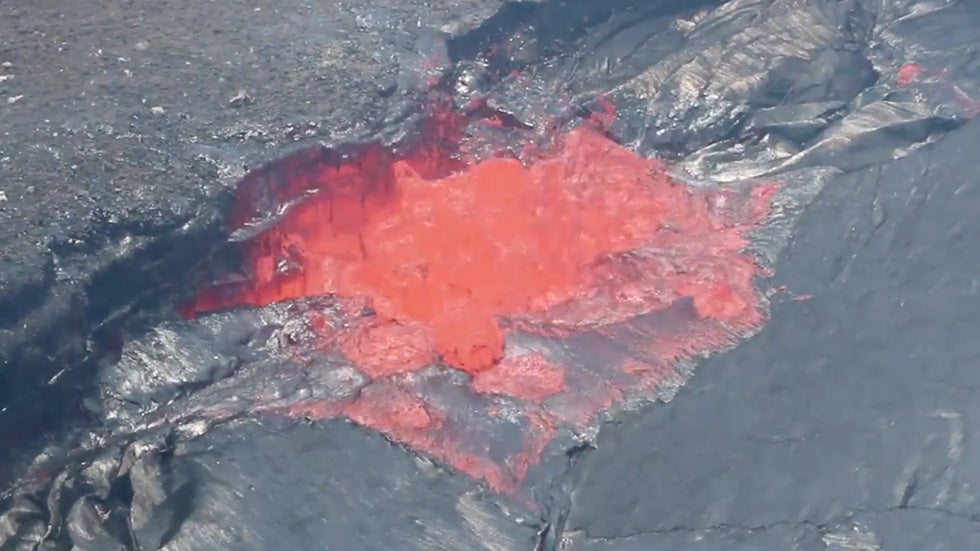 Hot Time at Hawaii’s Kilauea as Lava Spills From Summit’s Molten Lake