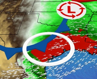 Houston, San Antonio: Significant Winds, Large Hail Threats