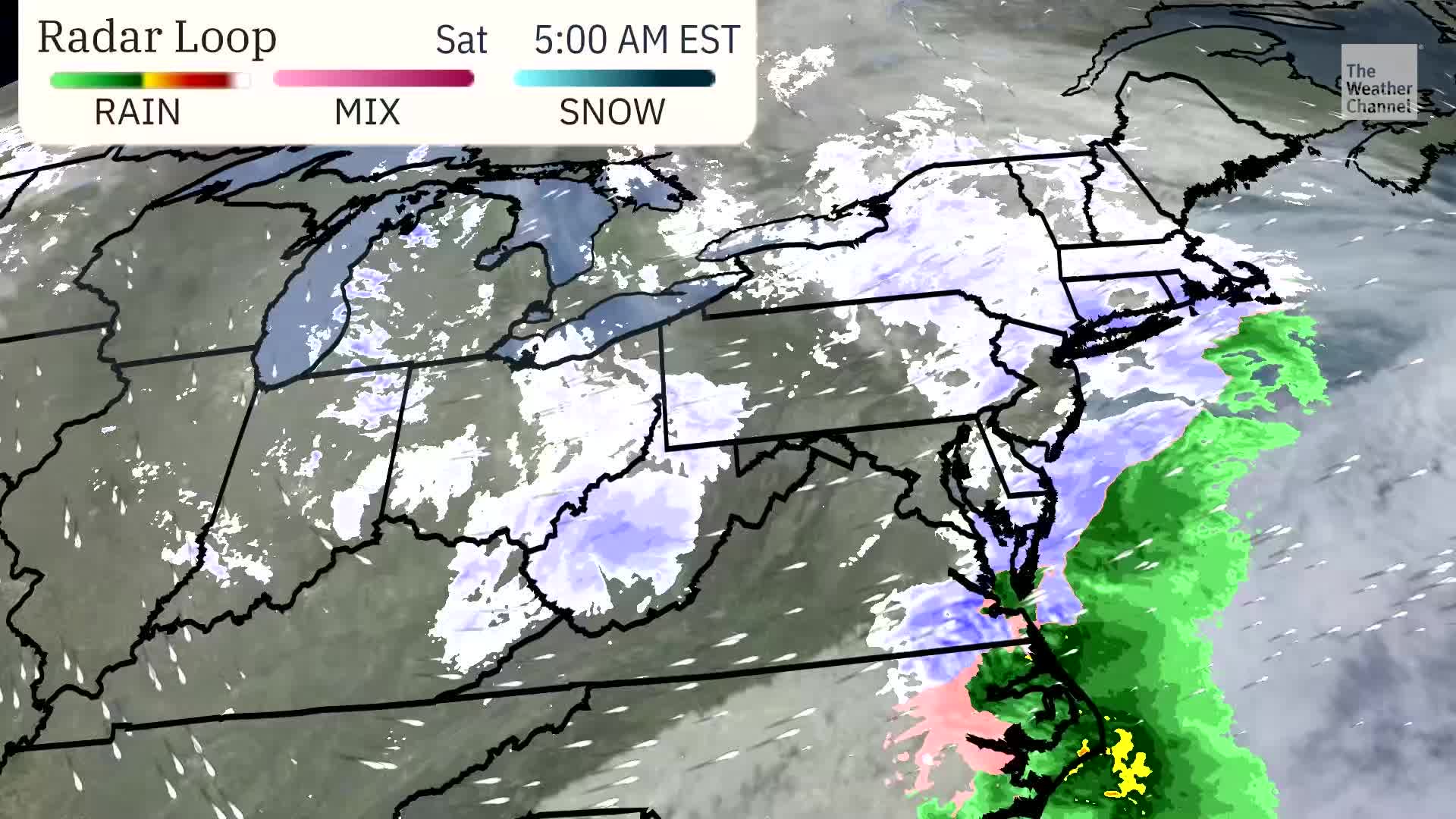 How Much Snow Could Mid-Atlantic, Northeast Get From Cora?