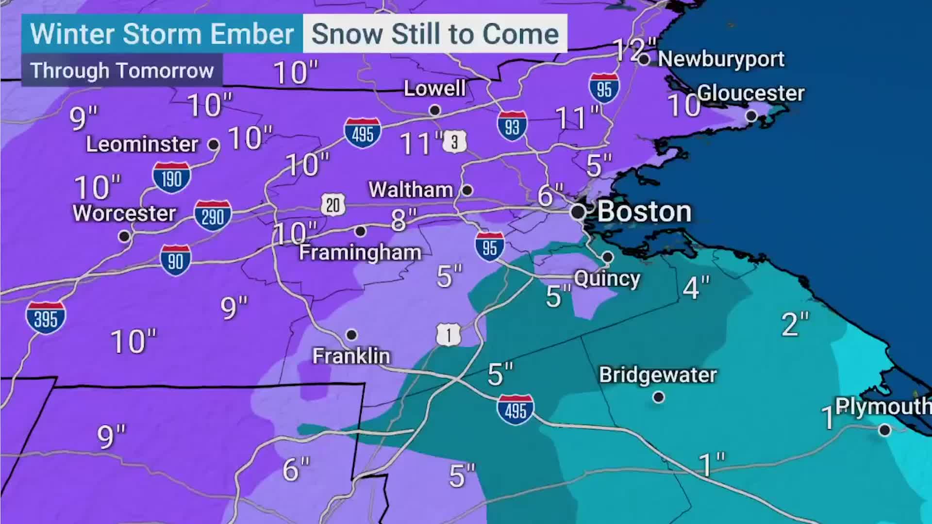 How Much Snow Will New England See From Winter Storm Ember?
