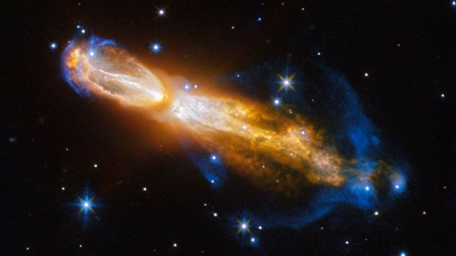 Hubble Images Show Death of Star
