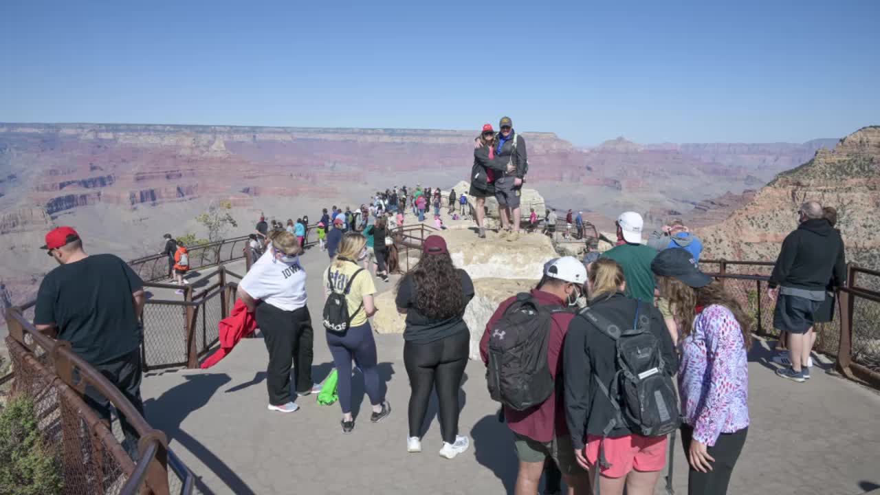 Huge Crowds Bring Chaos to National Parks