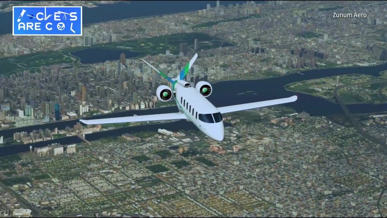 Hybrid-Electric Commercial Jet to Fly in 2022