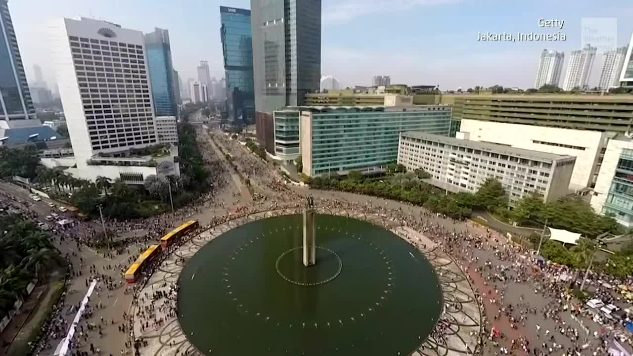 Indonesia Moving Capital as Jakarta Sinks into Sea