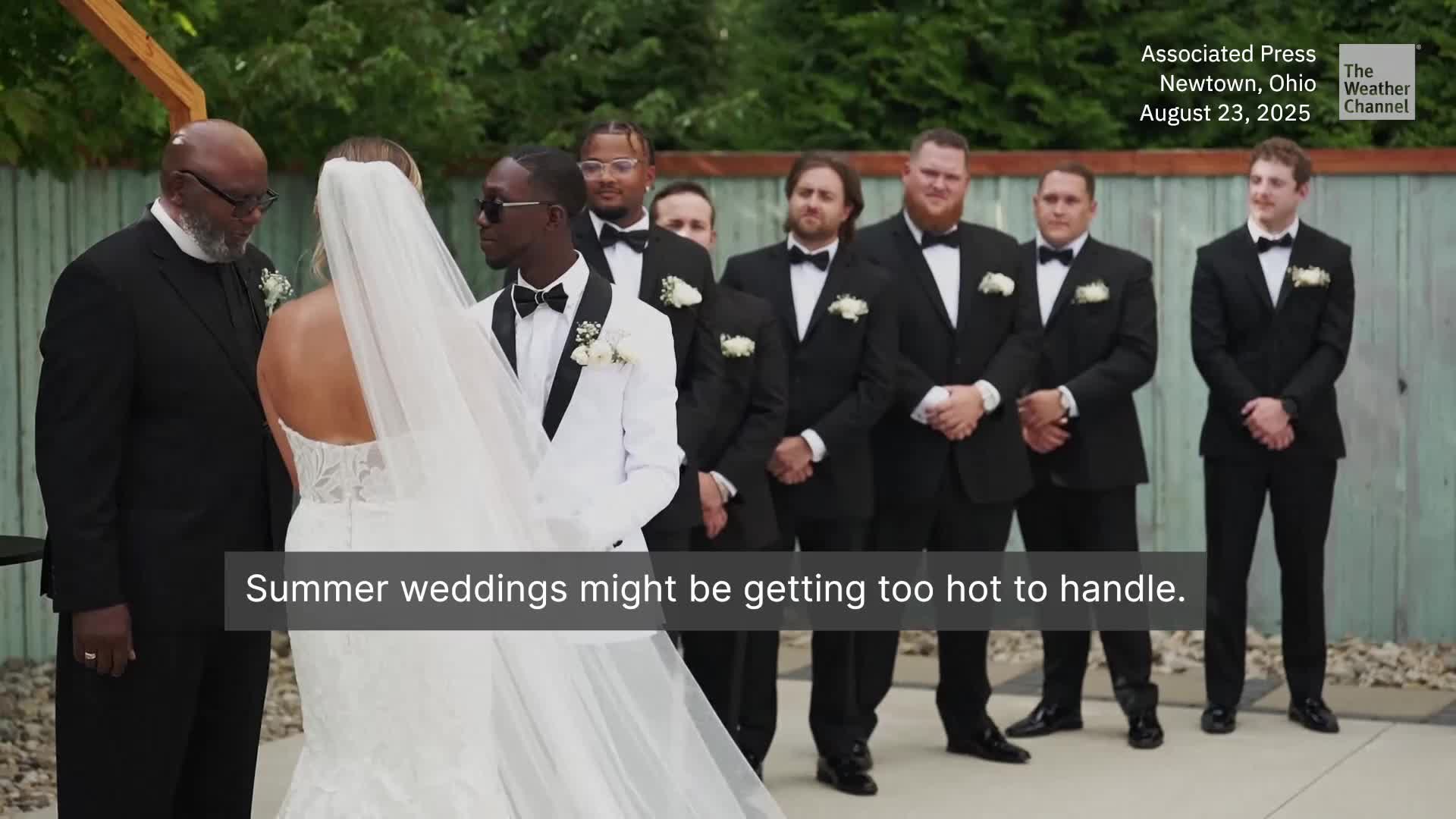 Is Extreme Heat Making Summer Weddings A Thing Of The Past?
