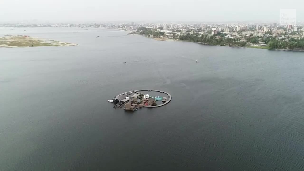 Island Paradise in Africa Made Entirely of Plastic Waste