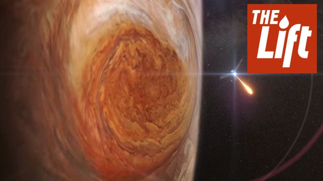Juno Spacecraft in Jupiter Orbit